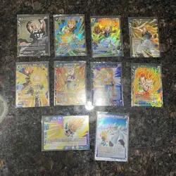 Gotenks Foil Lot of 10 Dragon Ball Super Card Game | LP/NM - Image 1