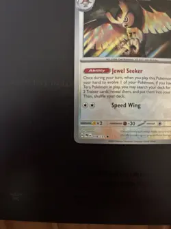 Pokemon TCG Noctowl Master Ball Pattern Prismatic Evolutions Card #78 - Image 4