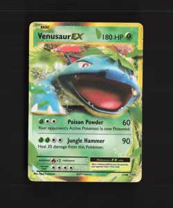 Venusaur EX 1/108 Evolutions Ultra Rare Holo Pokemon Card LP - Image 1