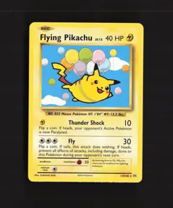 Flying Pikachu 110/108 Evolutions Secret Rare Pokemon Card LP - Image 1