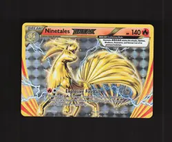 Ninetales BREAK 16/108 Evolutions Full Art Ultra Rare Holo Pokemon Card NM - Image 1