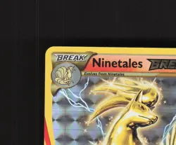 Ninetales BREAK 16/108 Evolutions Full Art Ultra Rare Holo Pokemon Card NM - Image 3