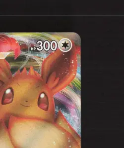 Eevee VMAX SWSH087 Sword & Shield Full Art Black Star Promo Holo Pokemon Card NM - Image 4