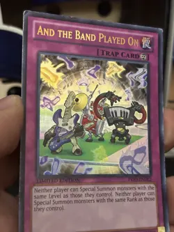 Yu-Gi-Oh! And the Band Played On - PRIO ENDE2 - Ultra Rare Limited Edition Card - Image 5