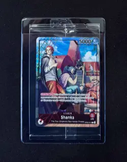 SEALED One Piece SHANKS OP09-001 - Promo Card PSA July 2025 with PSA Magazine! - Image 3