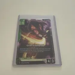 GUNDAM TCG CARD GAME CHAR'S GELGOOG GD01-023 LR HOLO FOIL ENGLISH NEWTYPE RISING - Image 1