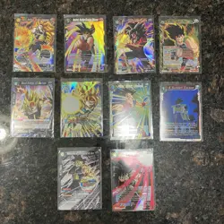 Bardock Foil Lot of 10 Dragon Ball Super Card Game | LP/NM - Image 1