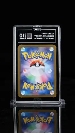 TAG 10 GEM MINT Radiant Charjabug 051/159 Crown Zenith HOLO Rare Pokemon Card - Image 2