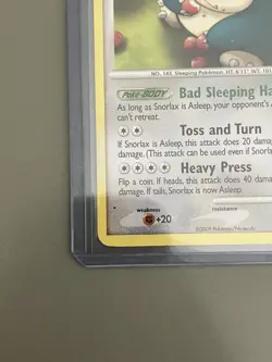 Pokemon TCG Snorlax 81/111 Rising Rivals Non-Holo Card LP Condition - Image 4