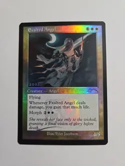 Exalted Angel FOIL Promo x1 - MTG ENGLISH Rare - Check My Store! - Image 2