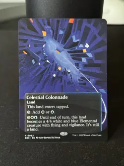 Celestial Colonnade 0052 (Borderless) MTG Edge of Eternities Stellar Sights Rare - Image 1