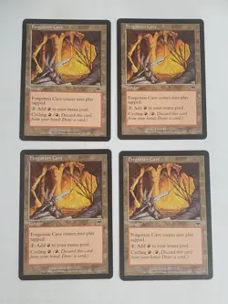 MTG Playset 4x Forgotten Cave (Onslaught/Land/C) - BGM - Image 1