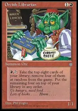 Orcish Librarian - Light Play MTG Ice Age - Image 1