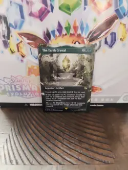 The Earth Crystal (Borderless) - 342 R/ English / Near Mint - Final Fantasy mtg - Image 1