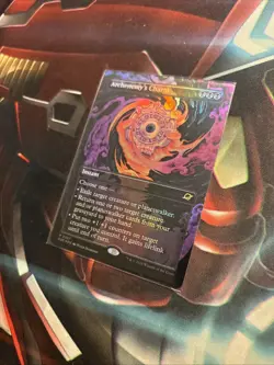 Mtg Archenemy’s Charm BORDERLESS FOIL - Edge Of Eternities + Bonus Foils - Image 4