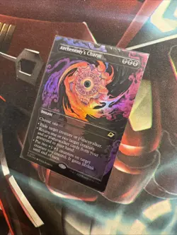 Mtg Archenemy’s Charm BORDERLESS FOIL - Edge Of Eternities + Bonus Foils - Image 5