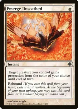 X 1 Emerge Unscathed NM Rise of the Eldrazi 020 MTG Magic The Gathering - Image 1
