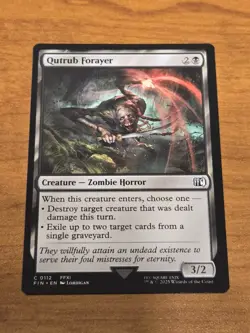 MTG Final Fantasy - Qutrub Forayer - FIN 112 - Regular - Image 1
