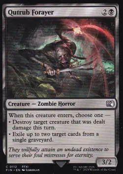 MTG Final Fantasy - Qutrub Forayer - FIN 112 - Regular - Image 2