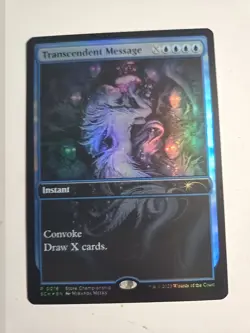 Transcendent Message FOIL Promo x1 MTG ENGLISH Rare Check My Store! - Image 2
