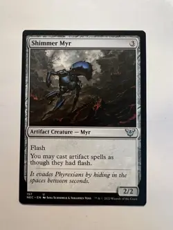 Shimmer Myr - MTG Kamigawa: Neon Dynasty: Commander - NM - Image 1