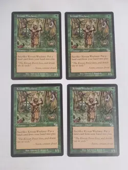 MTG Playset 4x Krosan Wayfarer (Judgement/Green/C) - BGM - Image 1