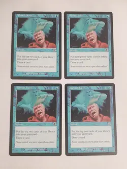 MTG Playset 4x Mental Note (Judgement/Blue/C) - BGM - Image 1