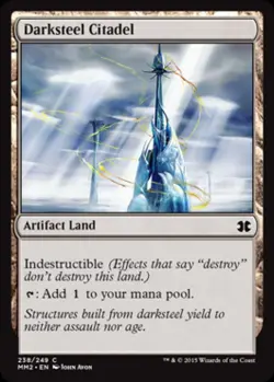 Darksteel Citadel - Light Play MTG Modern Masters 2015 - Image 1