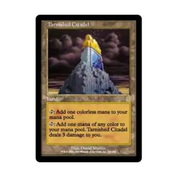 WOTC MtG Odyssey Tarnished Citadel (R) VG - Image 1