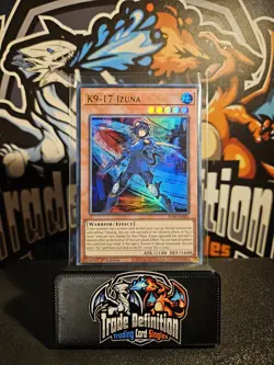 YUGIOH K9-17 IZUNA ULTRA RARE 1ST NEAR MINT JUSH-EN031 - Image 1