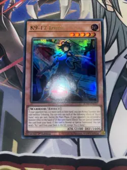 YUGIOH K9-17 IZUNA ULTRA RARE 1ST NEAR MINT JUSH-EN031 - Image 1