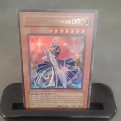 YuGiOh Silent Swordsman LV7 WC5-EN001 Ultra Rare Promo NM - Image 1
