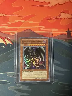 Yugioh Red-Eyes Black Metal Dragon PP01-EN015 Super Rare LP - Image 1