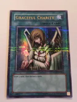 Graceful Charity HL04-EN004 Ultra Parallel Rare Yugioh Hobby League 4 Near Mint - Image 1