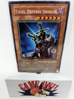 YuGiOh Total Defense Shogun CT1-EN001 Limited Edition Secret Rare MP - Image 1