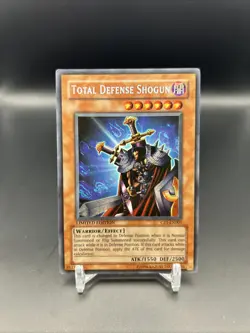 YuGiOh Total Defense Shogun CT1-EN001 Limited Edition Secret Rare MP - Image 1