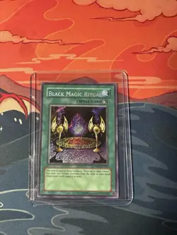 Black Magic Ritual - (PP01-EN002) Secret Rare - Yu-Gi-Oh TCG Yugioh Unlimited MP - Image 1