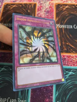 Yugioh Shadow-Imprisoning Mirror MAMA-EN097 Ultra Rare 1st Edition Near Mint - Image 2