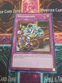 Yugioh Weighbridge PHHY-EN078 Secret Rare 1st Edition Near Mint - Image 1