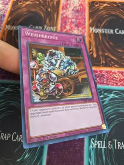Yugioh Weighbridge PHHY-EN078 Secret Rare 1st Edition Near Mint - Image 2