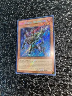 Yugioh Infernoid Harmadik BLTR-EN060 Secret Rare 1st Edition FOIL BLEED MISPRINT - Image 3