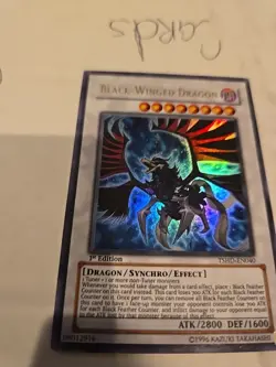 YUGIOH! Black-Winged Dragon LC5D-EN135 Ultra Rare 1st Edition - Image 2