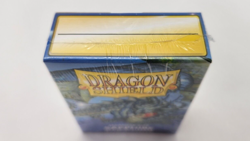 Japanese Matte Sapphire 60 ct Dragon Shield Sleeves YuGiOh Size NEW Sealed - Image 5