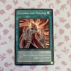 Succumbing-Song Morganite - ROTA-EN065 - Super Rare - 1st Edition NM YuGiOh! Ra - Image 1