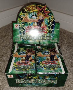Yugioh Magic Ruler Unlimited Booster Box 36 Pack - Open Box 35 Sealed Packs - Image 2