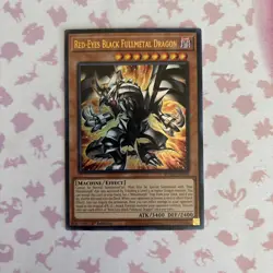 Yugioh Red-Eyes Black Fullmetal Dragon - ROTA-EN005 - 1st Ed. Ultra Rare - NM - Image 1
