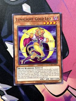 YUGIOH Lunalight Gold Leo DUAD-AE005 COMMON NEAR MINT Asian-English - Image 1