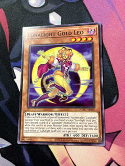YUGIOH Lunalight Gold Leo DUAD-AE005 COMMON NEAR MINT Asian-English - Image 2