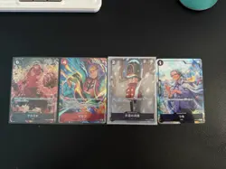 🔥 One Piece Card Game JP Alt Art Foils Lot SR R UC Japanese Near Mint - Image 1