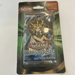 Yugioh Dark Crisis Sealed Booster Blister Pack with 10 Extra Bonus Cards - Image 1